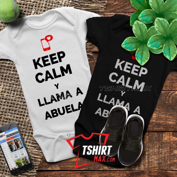 Keep Calm y Llama a Abuela (Abuelo)